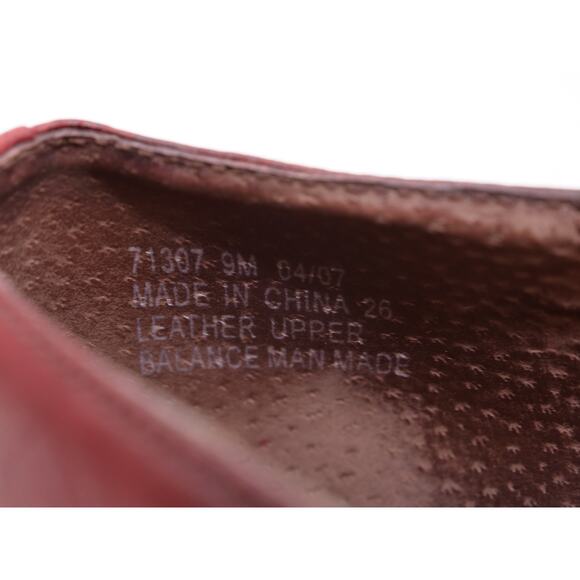 Clarks Flats Womens 9 Brown Leather Bow Slip On Comfort Shoes Round Toe - Picture 10 of 11